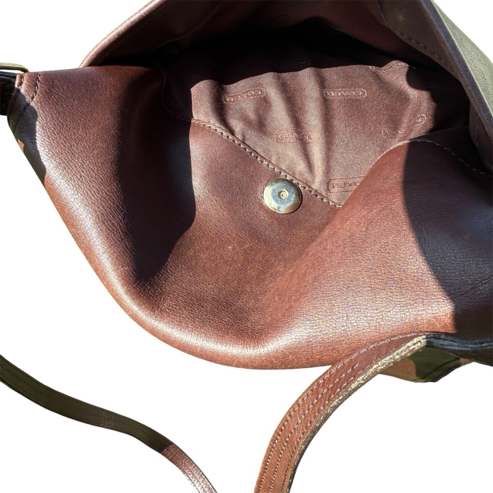 Legacy Monterey 9829 Mahogany Leather Flap Crossbody Costa Rica - Picture 11 of 17